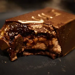 Inside of the "gold bar"