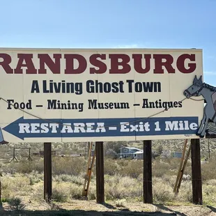 Randsburg sign