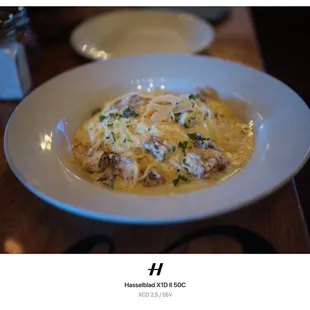 Crispy Pork Belly Carbonara