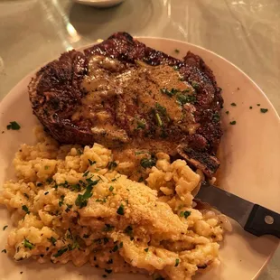 Parmesan Peppercorn New York Steak