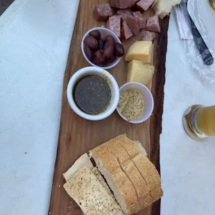 $18 cheese board! Na