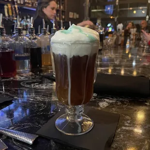Irish coffee. Yum!