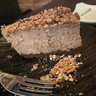 Brownie turtle cheesecake