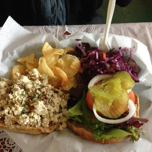 Garlic &amp; Herb Tofu Spread