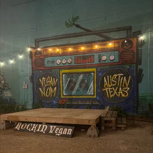 Outdoor stage