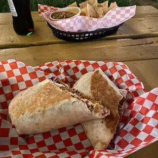 Planet Queso and Chips and Choice of Signature Tacos