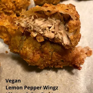 Jay's Vegan Lemon Pepper Wingz. Available Next Week.