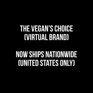 (The Vegan's Choice: Virtual Brand) Is Gaining Popularity Nationwide Now!