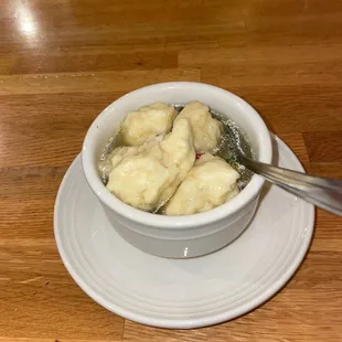 Chicken Dumpling soup