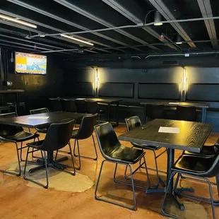 Seating on second floor