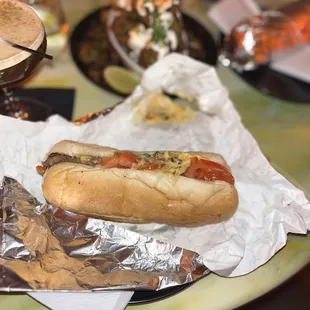 Chopped cheese sandwich