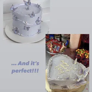 Custom 16th Birthday Cake