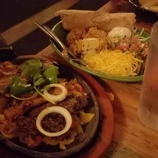 Fajitas with 2 Sides
