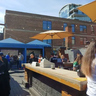 Rooftop stop to #WizardPubCrawl 2019.