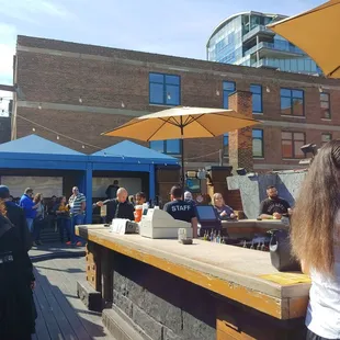 Rooftop start of the 2019 #WizardPubCrawl .