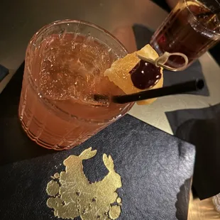 Orange was not place in the old fashioned.