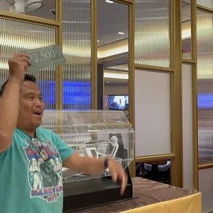 Jackpot high hand drawing!