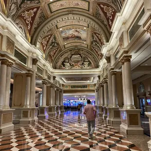 First floor, leading to casino