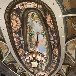 Hallway ceiling. Beautiful.