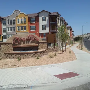 The Venue at Monticello off of North Mesa Street. Apt building 2.