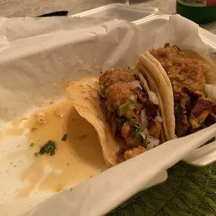 Chicken tacos