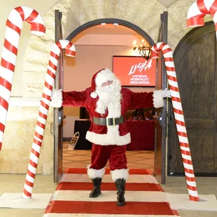 Santa came to visit!