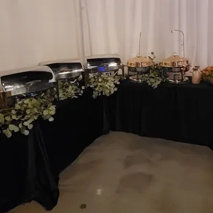 Our new chaffing dishes