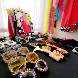 Some photo booth props