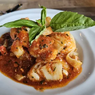 Seafood pasta