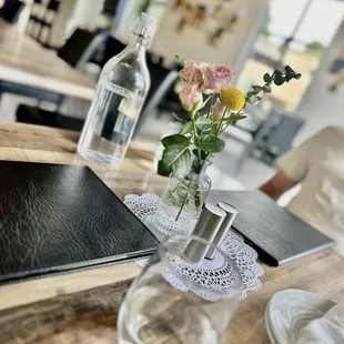  vase of flowers on a table