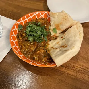 Baingan Ka Bharta (vegan)
