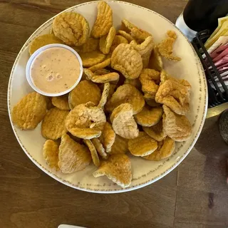 Homemade Pickle Chips