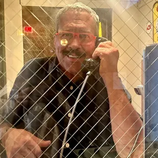 Howdy friends from The Vic's phone booth!