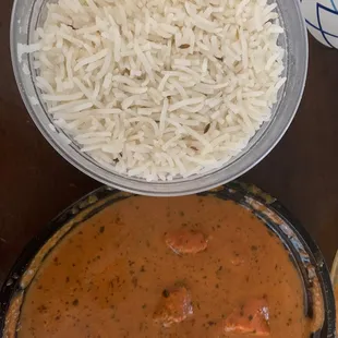 Chicken Tikka Masala with Steamed Basmati Rice