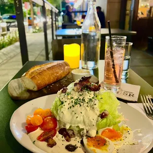 Wedge Salad - SOOOOO tasty and filling!