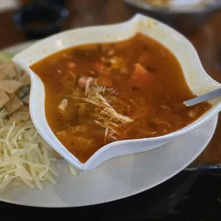 Bowl of Tortilla Soup