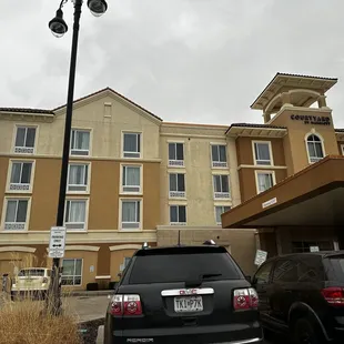 Plenty of parking out front