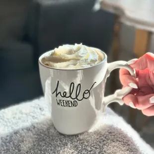 Happy Saturday! The sun is shining and the coffee is ready!  We look forward to seeing you today