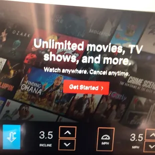 I&apos;m not logging into my personal Netflix account at gym.