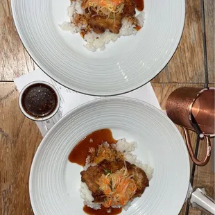 Korean fried orange chicken