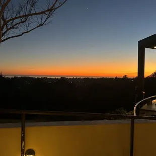 View from the restaurant deck...
