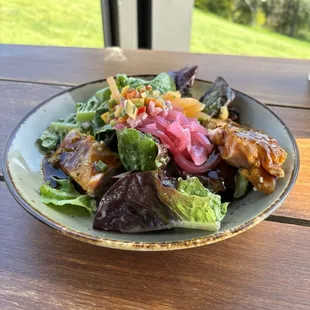Gingery Salmon Salad