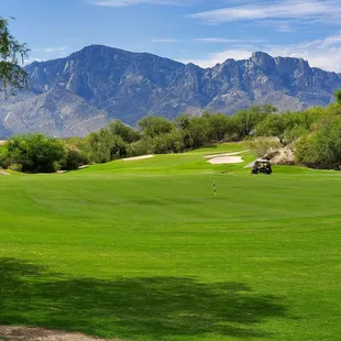 It's a beautiful day to be golfing at The Views Golf Club.