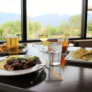 Let us do the cooking for you at The Views Restaurant
