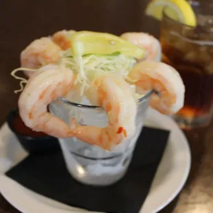 Shrimp cocktail for you or to share at The Views Restaurant