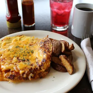 Try the frittata for breakfast at The Views Restaurant