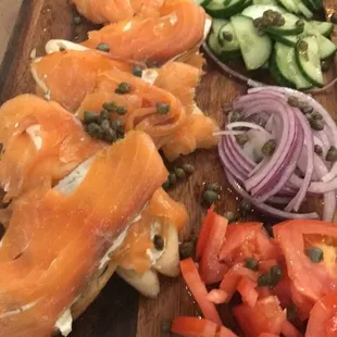 Smoked Salmon Plate