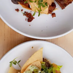 Benedict rancheros and chilaquiles