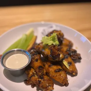 Sweet chili wings