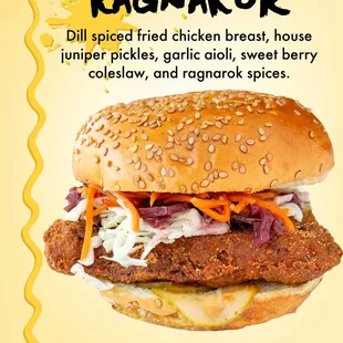 Hot Chicken Sandwich